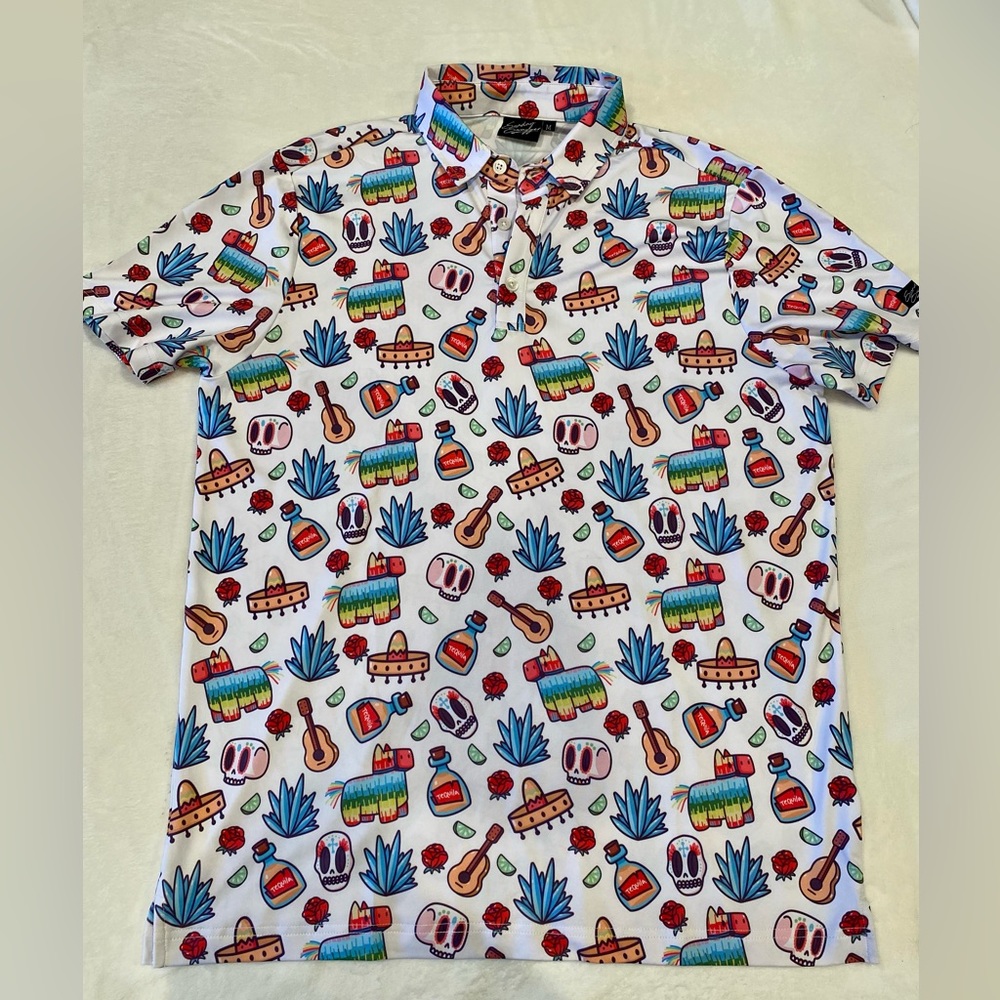 Sunday Swagger golf polo size Medium